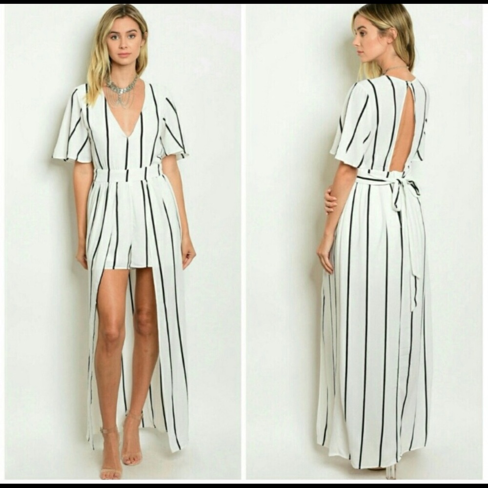 Maxi romper dress
